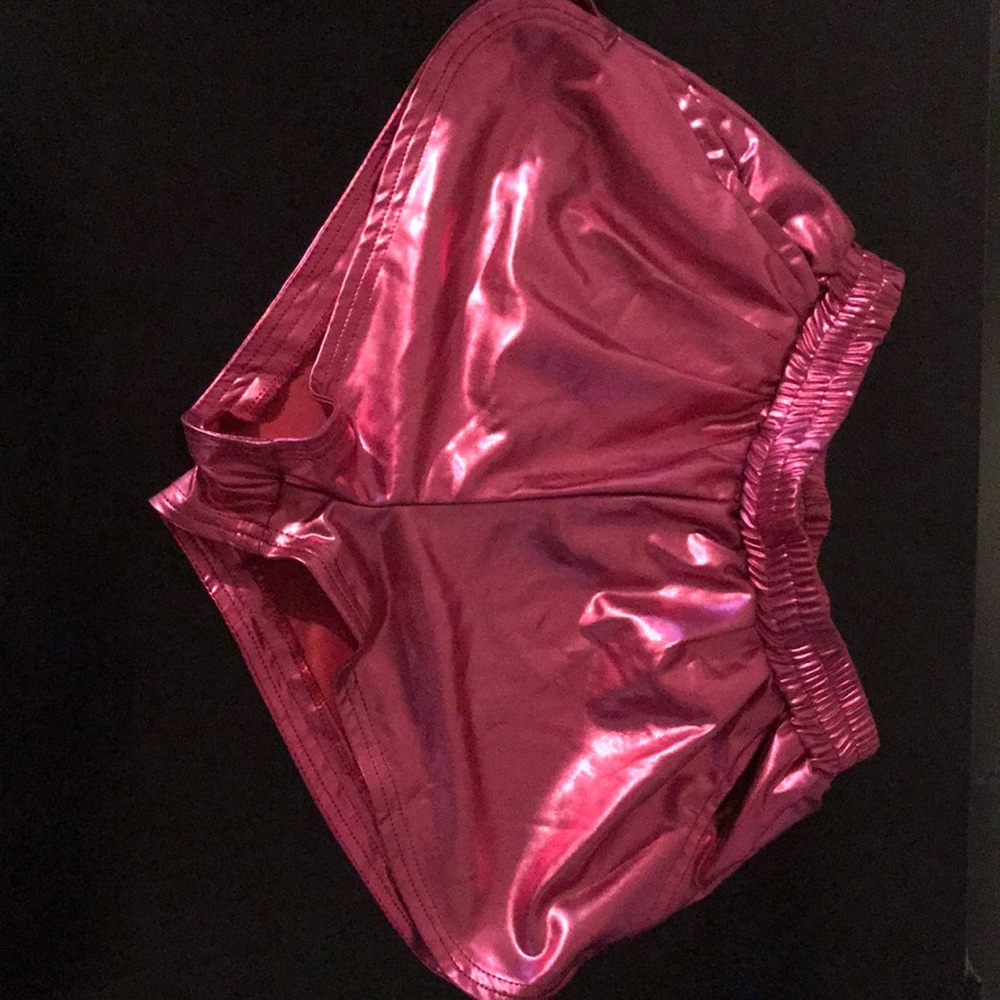 Metallic dolphin shorts